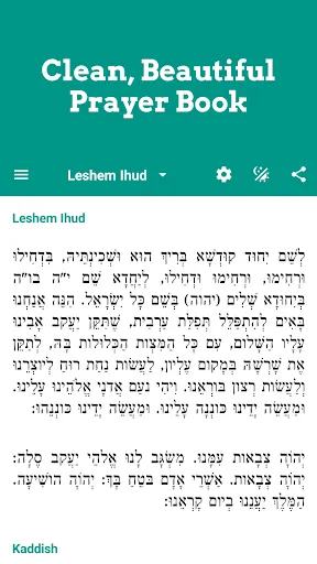 Capturas de pantalla de Smart Siddur