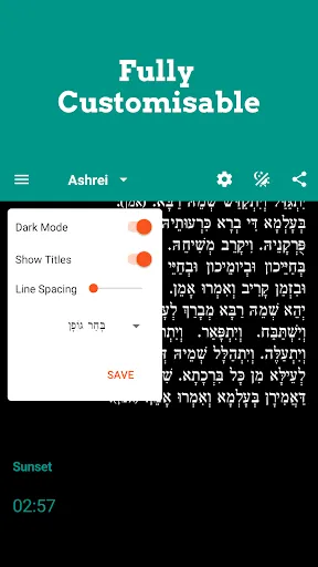 Capturas de pantalla de Smart Siddur