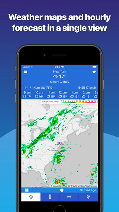 Rain Radar Weather Maps स्क्रीनशॉट