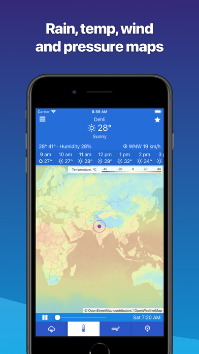 Rain Radar Weather Maps स्क्रीनशॉट