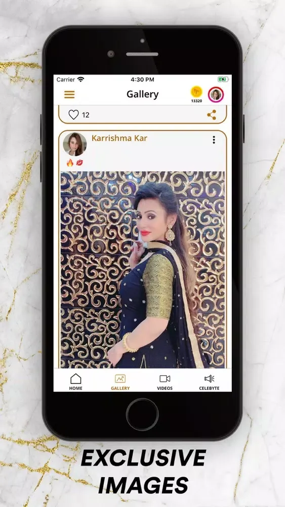 Tangkapan layar Karrishma Kar Official App
