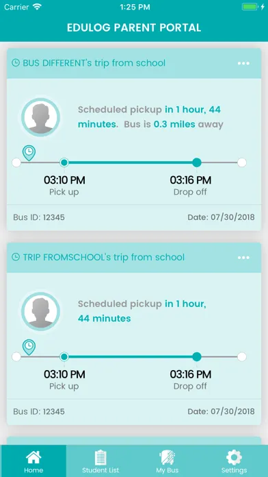 Edulog Parent Portal स्क्रीनशॉट