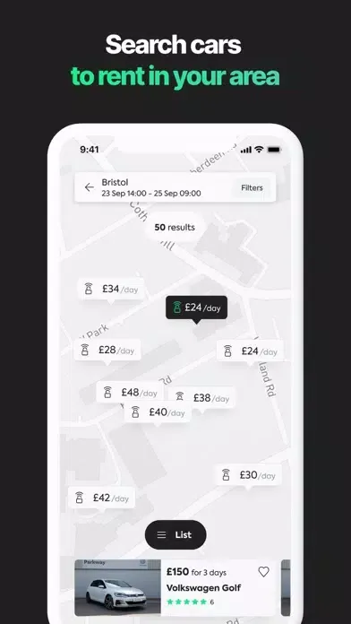 Captures d'écran de Karshare - Share & rent cars