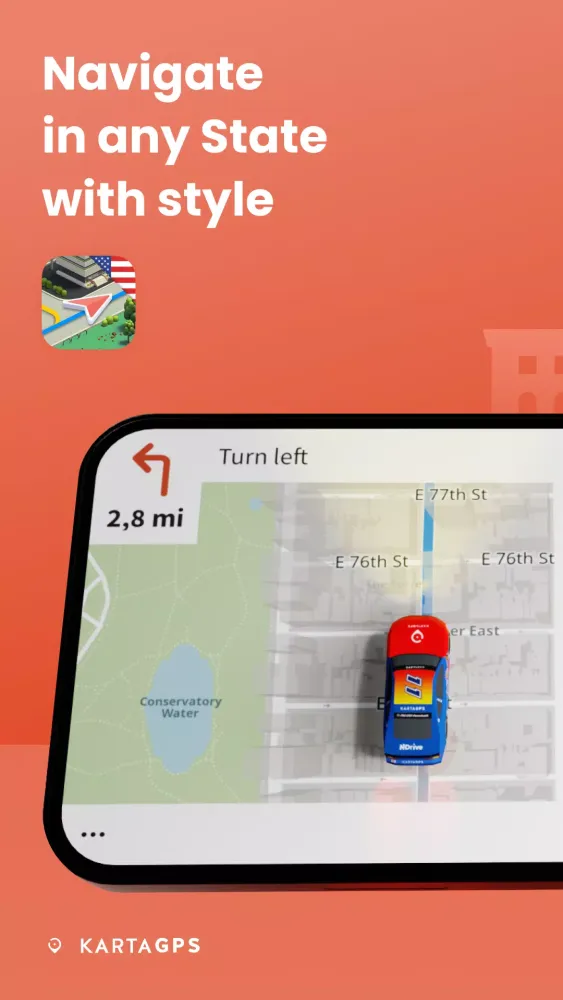 Ảnh chụp màn hình của Karta GPS