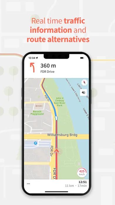Screenshot di Karta GPS - Offline Maps Nav