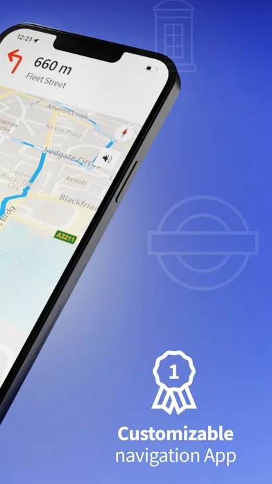 Sat Nav Maps, GPS & Traffic سکرین شاٹس