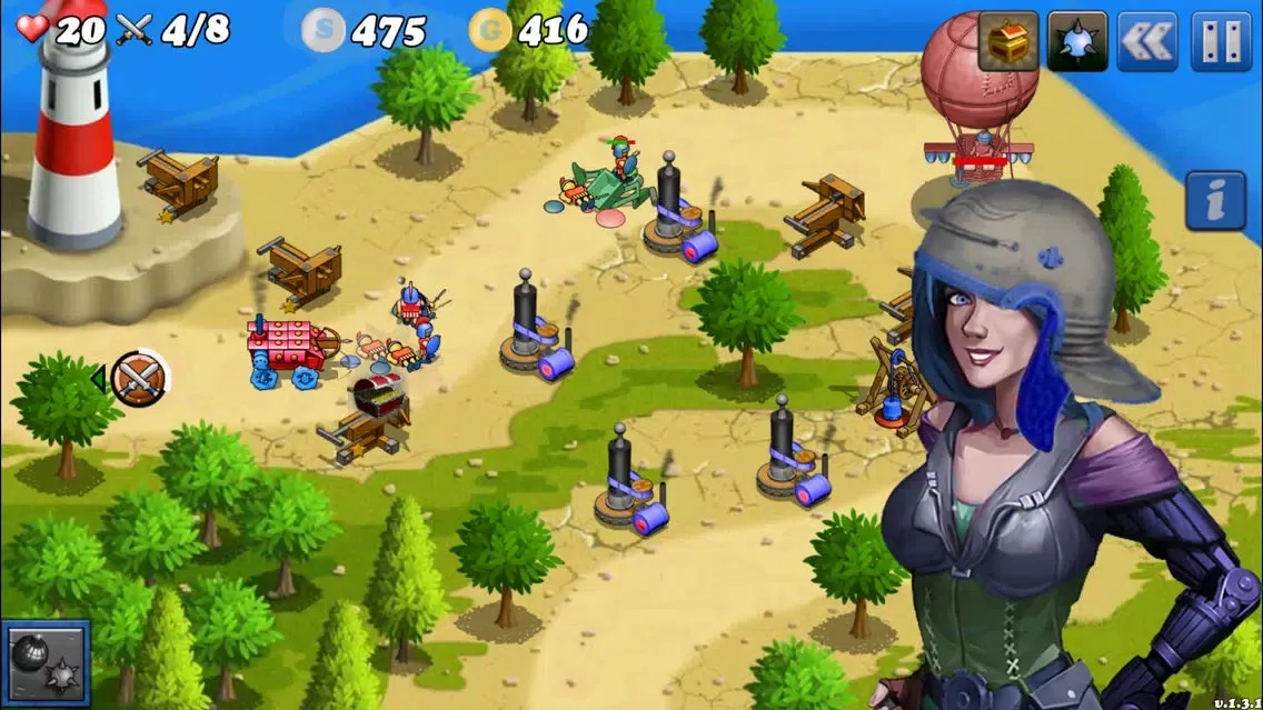 Tangkapan layar Clash of Greeks and Romans
