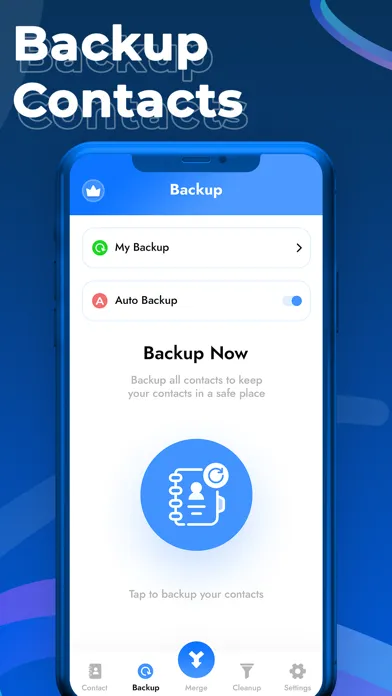 Contact Manager, Backup, Merge স্ক্রিনশট