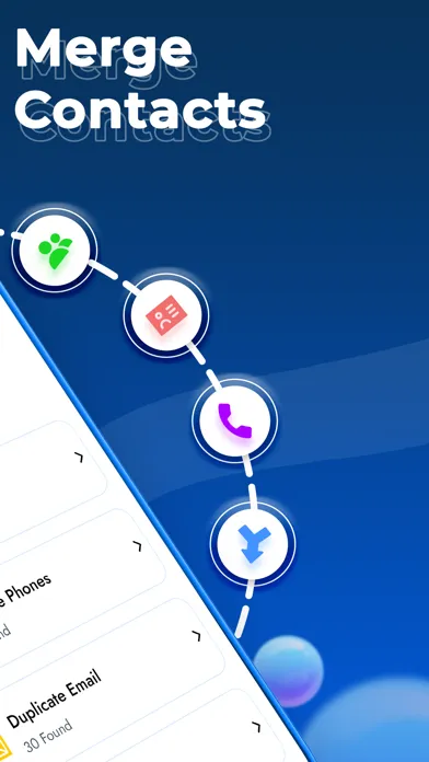 Contact Manager, Backup, Merge স্ক্রিনশট
