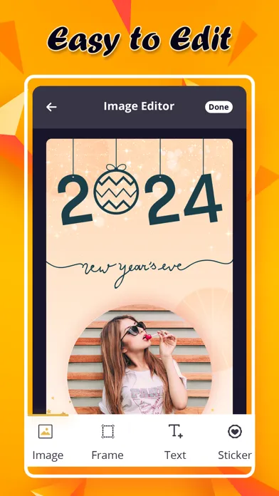 New Year 2024 Cards, Christmas سکرین شاٹس