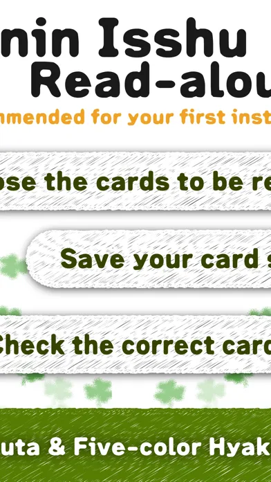 Ảnh chụp màn hình của Karuta Chant ~ Reading App~