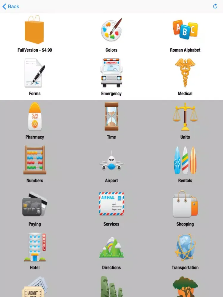Скриншоты Begin Portuguese - Brazillian Survival Phrases iPad 