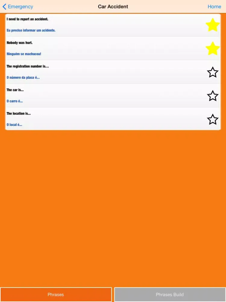 Скриншоты Begin Portuguese - Brazillian Survival Phrases iPad 