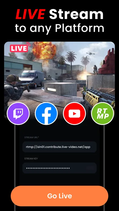 Zrzuty ekranu Live Record: Screen Recorder