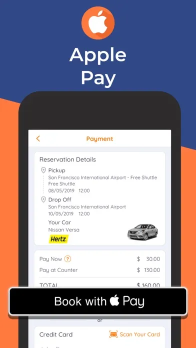 Tangkapan layar Carla Car Rental