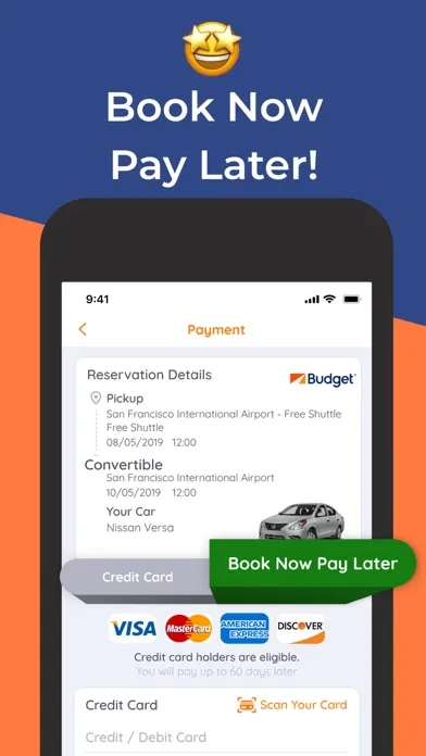 Tangkapan layar Carla Car Rental