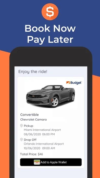 Tangkapan layar Carla Car Rental