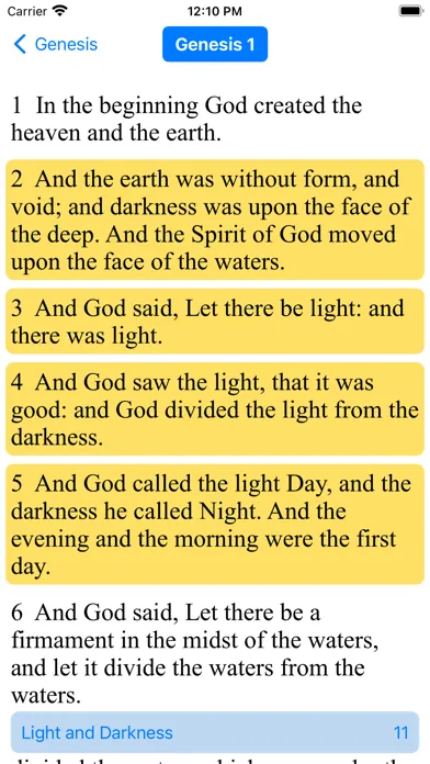 Ảnh chụp màn hình của Patterns: Study Bible by Topic