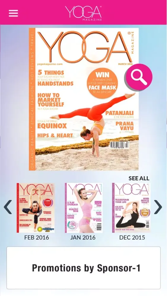 Yoga Magazine International Screenshots