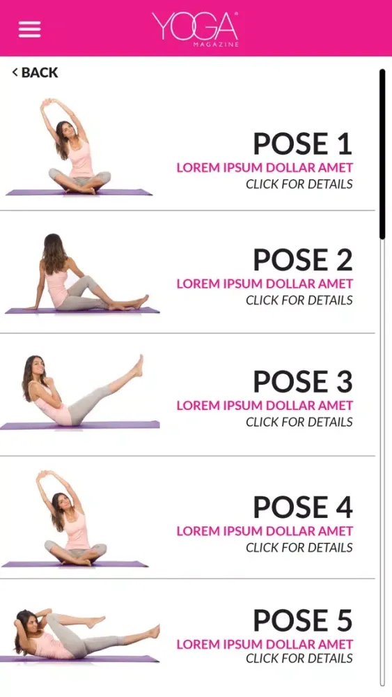 Yoga Magazine International Screenshots