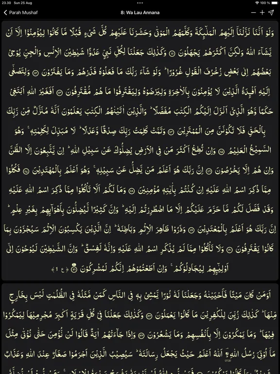 Скриншоты Tafseer Ibn-e-Kaseer Urdu iPad 