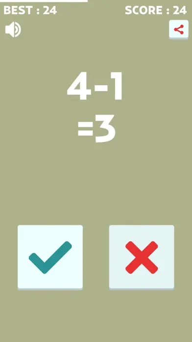 Tangkapan skrin Extreme Maths Trivia Quiz