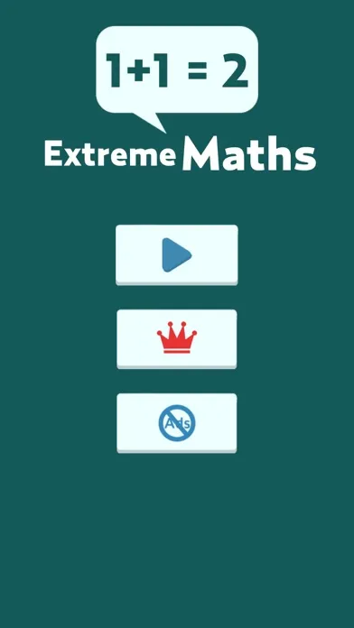 Tangkapan skrin Extreme Maths Trivia Quiz