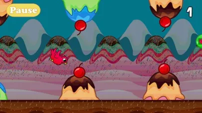 Flying Tiny Bird In the Land of Candies and Ice Creams 스크린샷