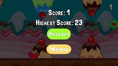 Flying Tiny Bird In the Land of Candies and Ice Creams 스크린샷