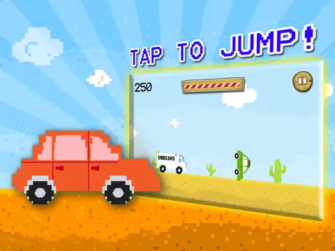 Jumpy Bumpy Ambulance Race With Dr. Classics Driving iPad 应用截图