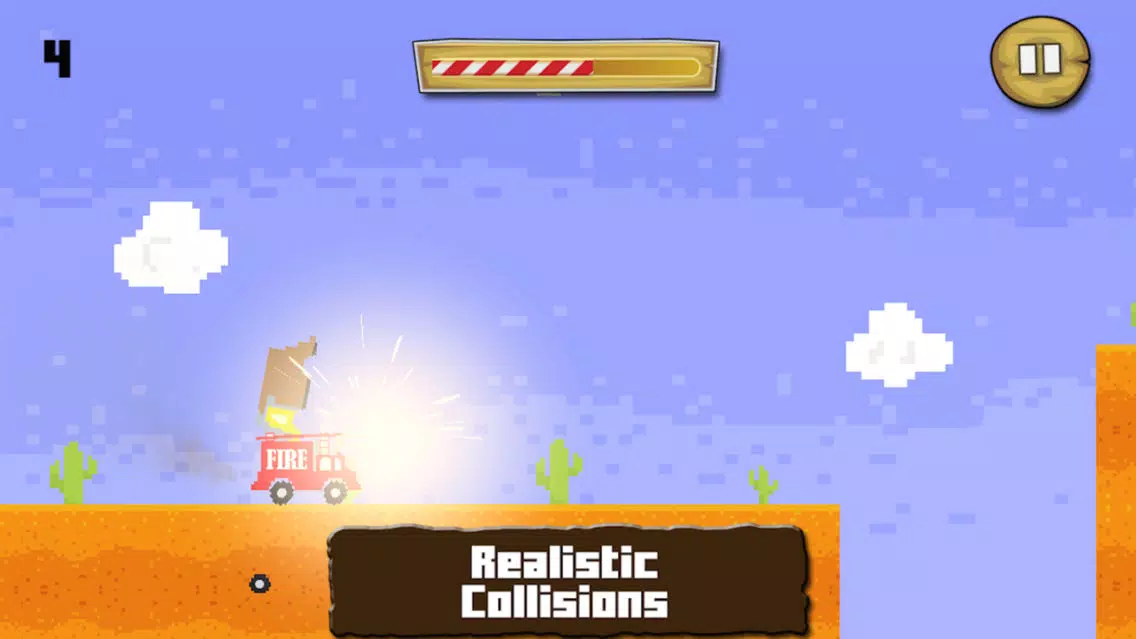 Jumpy Smashy Fire Truck Speed Racing Simulation Game Screenshots