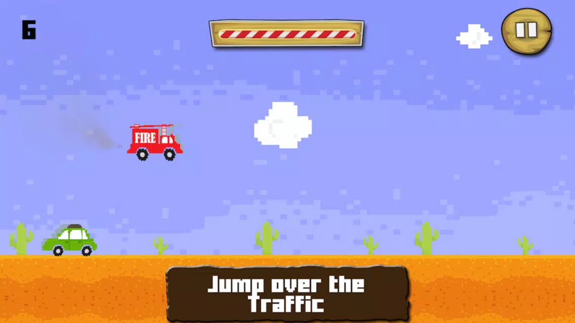 Jumpy Smashy Fire Truck Speed Racing Simulation Game Screenshots