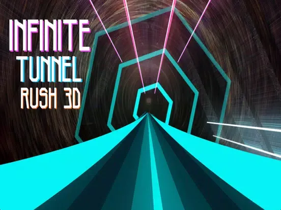 صور Infinite Tunnel Rush 3D iPad 