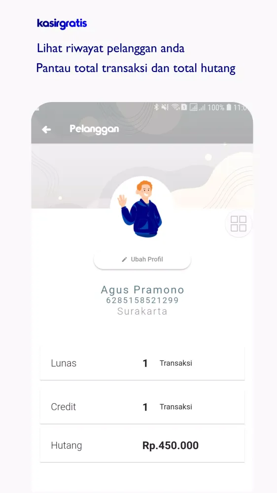 Capturas de pantalla de Kasirgratis Aplikasi Kasir POS