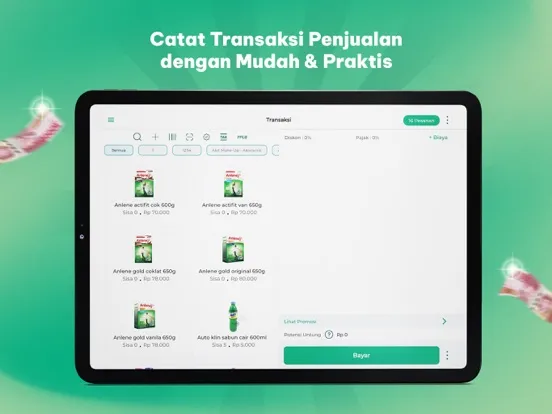 Скриншоты Kasir Pintar® POS iPad 