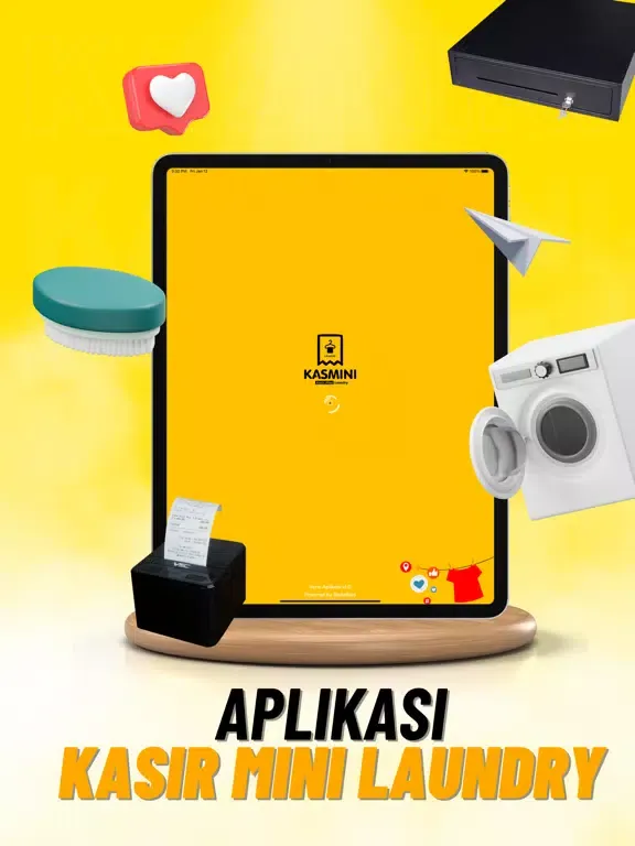 Kasmini Laundry iPad  स्क्रीनशॉट