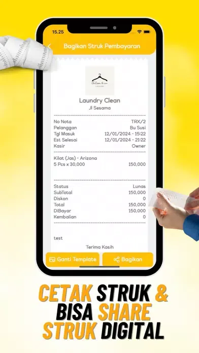 Kasmini Laundry स्क्रीनशॉट