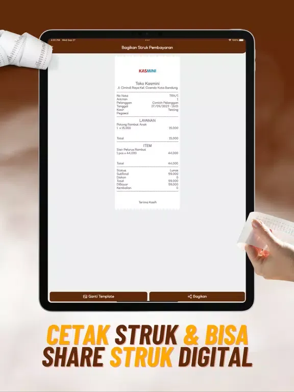 Kasmini Servis iPad 应用截图