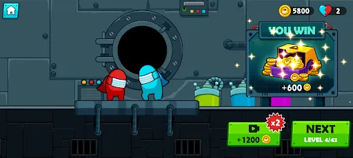 Mask Man Adventure: Red & Blue應用截圖
