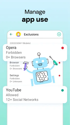 Captures d'écran de Kaspersky SafeKids with GPS
