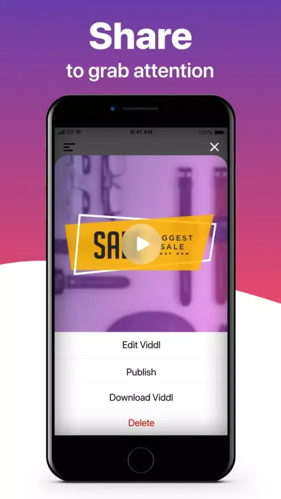 Viddl: Video Editor & Maker 스크린샷