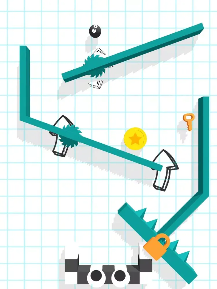 Tangkapan skrin 3D Escape iPad 