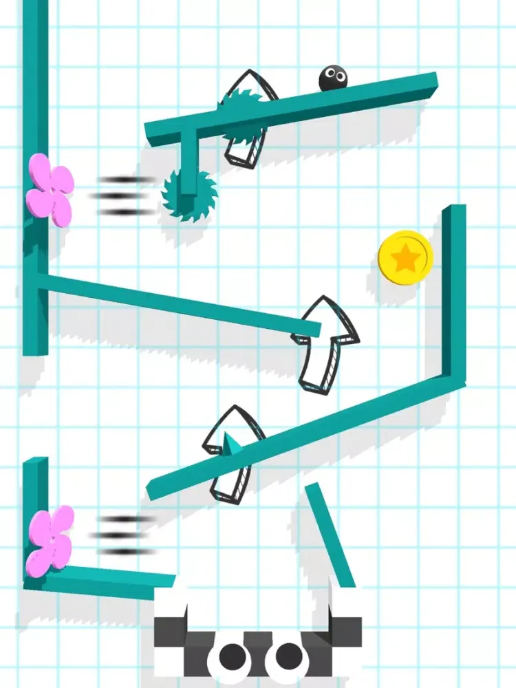 Tangkapan skrin 3D Escape iPad 