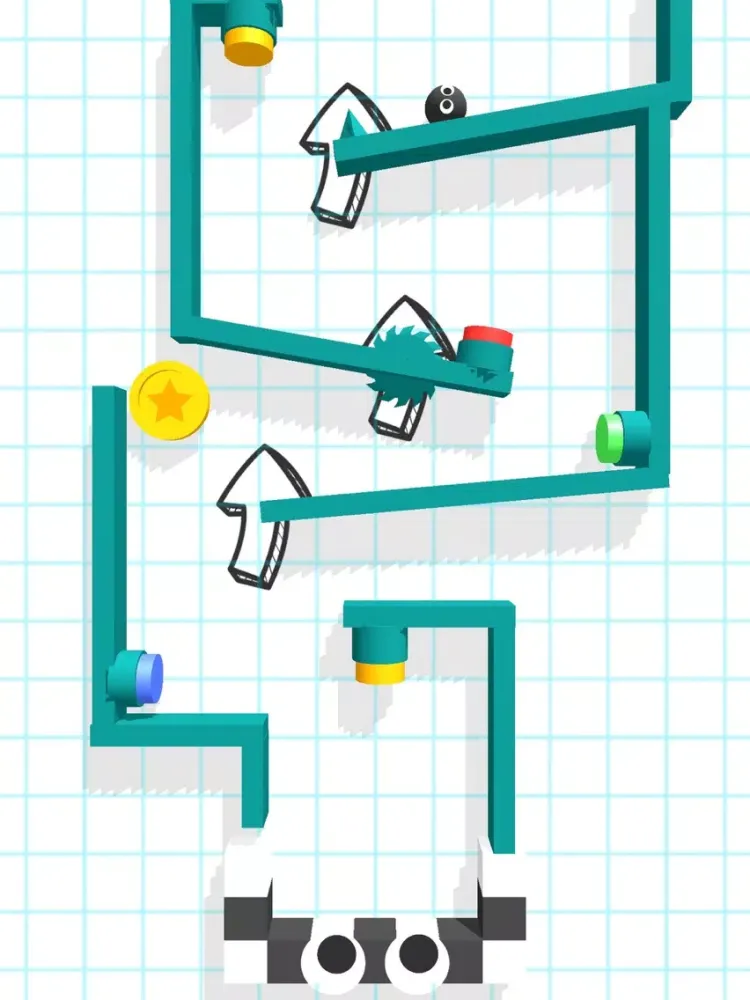 Tangkapan skrin 3D Escape iPad 
