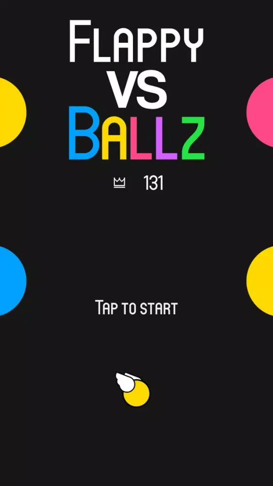 Ảnh chụp màn hình của Flappy VS Ballz
