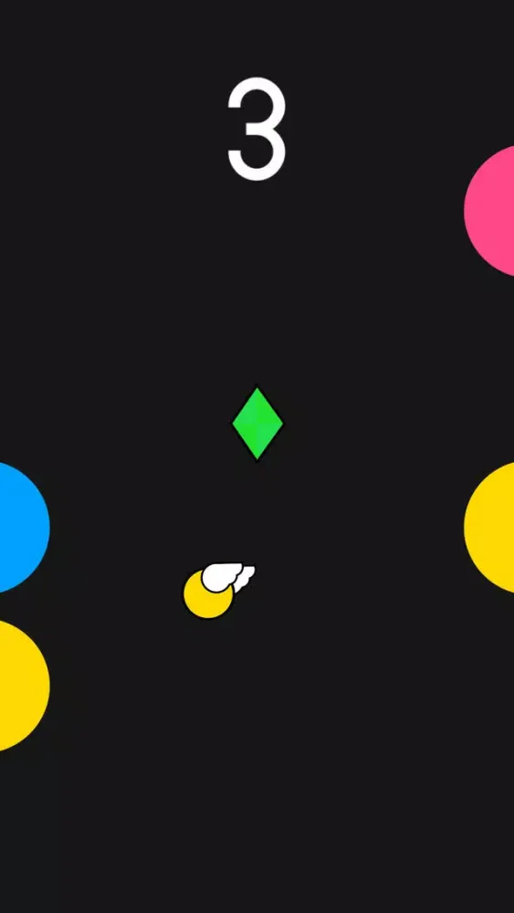 Ảnh chụp màn hình của Flappy VS Ballz