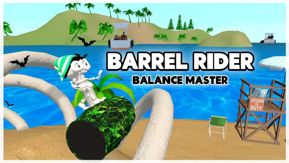 Capturas de tela do Barrel Rider: Balance Game