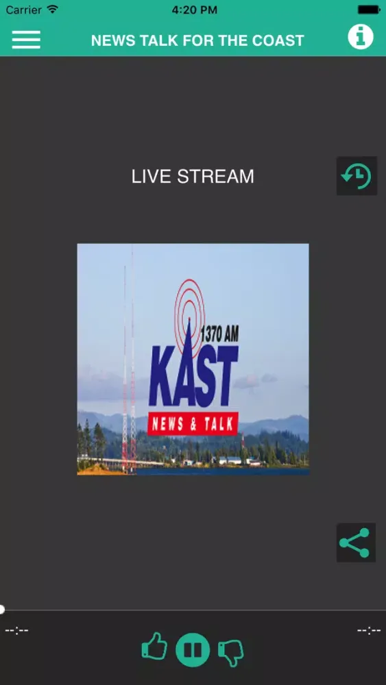 Zrzuty ekranu KAST 1370 AM