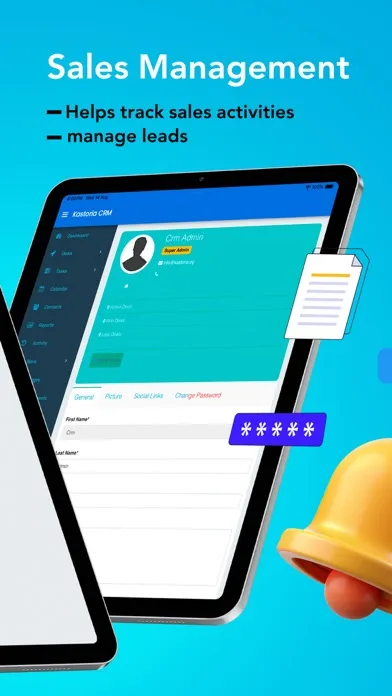 Скриншоты Kastoria CRM