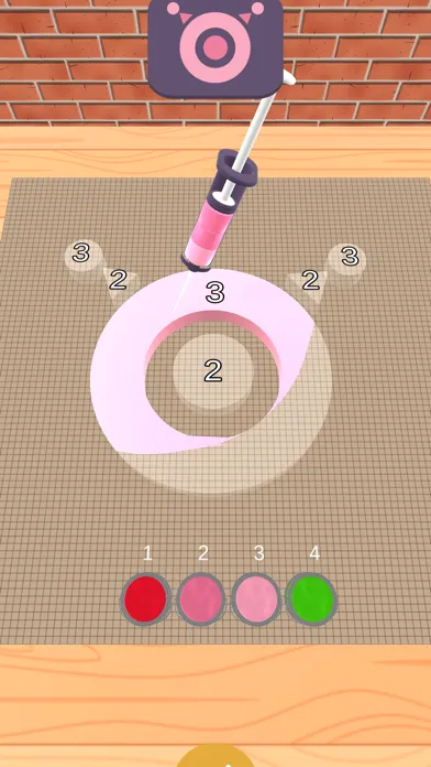 ภาพหน้าจอของ Paint Splat 3D!